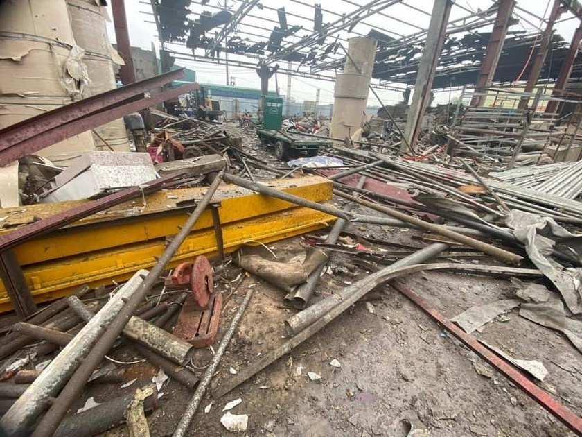 Bắc Ninh: Nổ nhà máy giấy tại cụm công nghiệp Phú Lâm