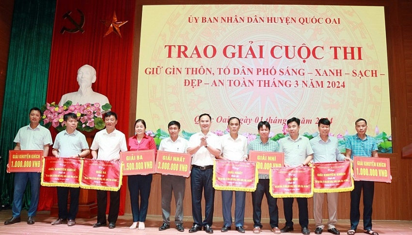 Quốc Oai: Toàn dân thi đua bảo vệ môi trường