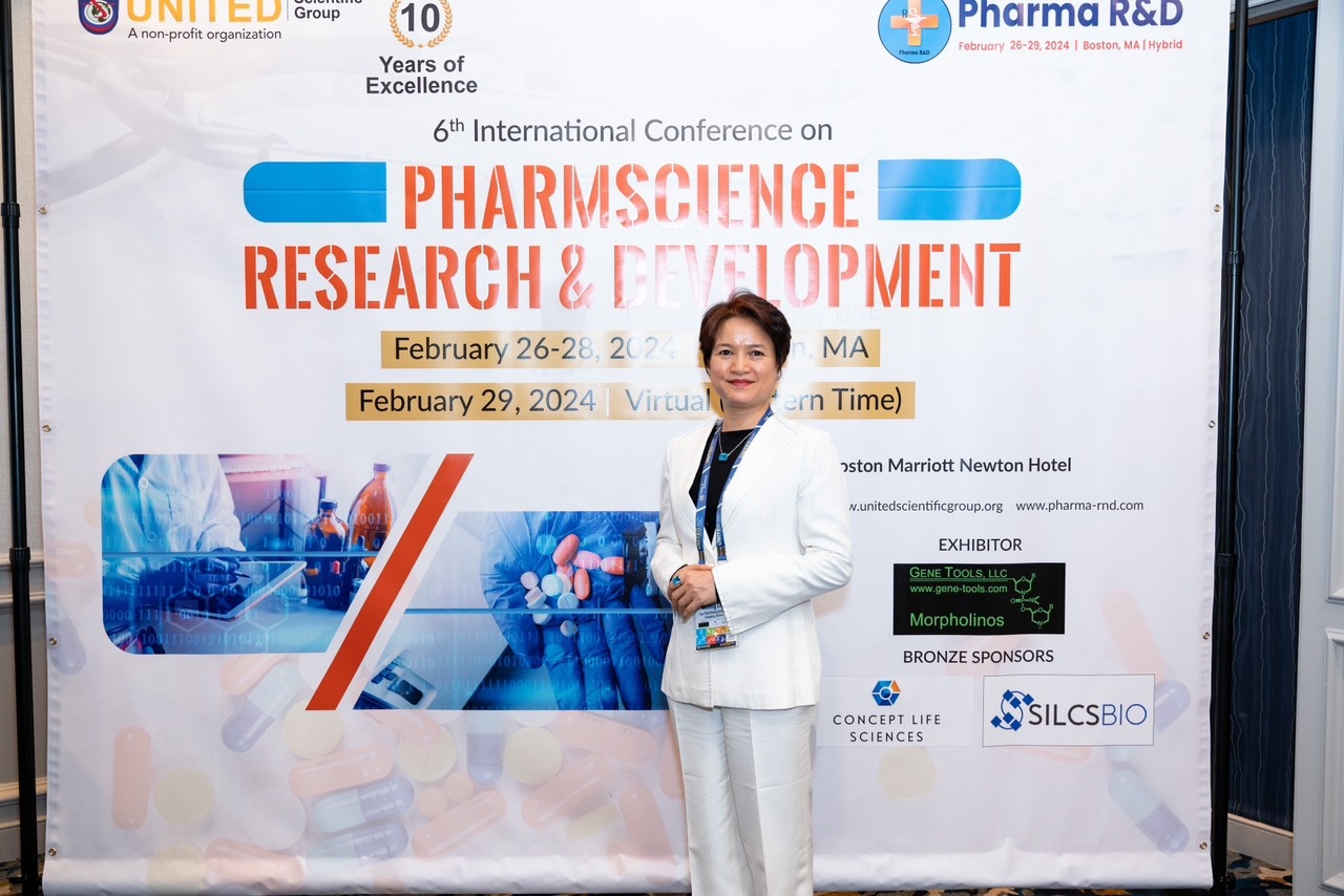 PTGĐ Nguyễn Thị Hương Liên tại Hội nghị R&D Pharmascience6 PTGĐ Nguyễn Thị Hương Liên tại Hội nghị R&D Pharmascience6
