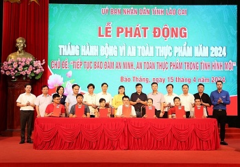 lao cai trien khai nhieu hoat dong dam bao an toan thuc pham