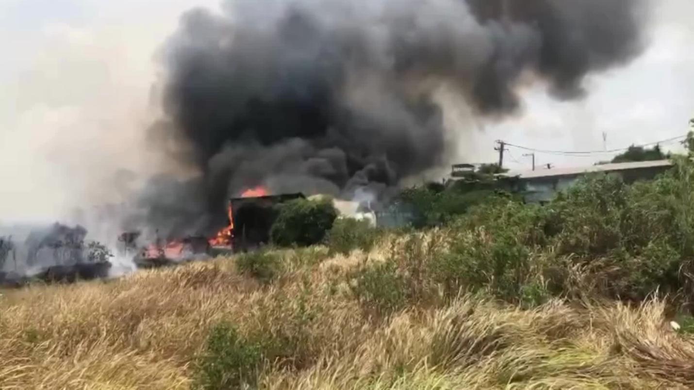 Nhiều vụ cháy cỏ liên tiếp xảy ra tại TP. Hồ Chí Minh giữa mùa nắng nóng