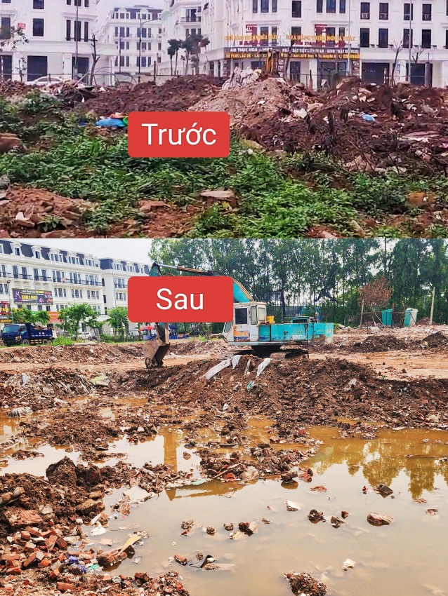 Hoàng Mai (Hà Nội): Cần xử lý nghiêm hành vi đổ thải trái phép và phục hồi môi trường khi bị hủy hoại