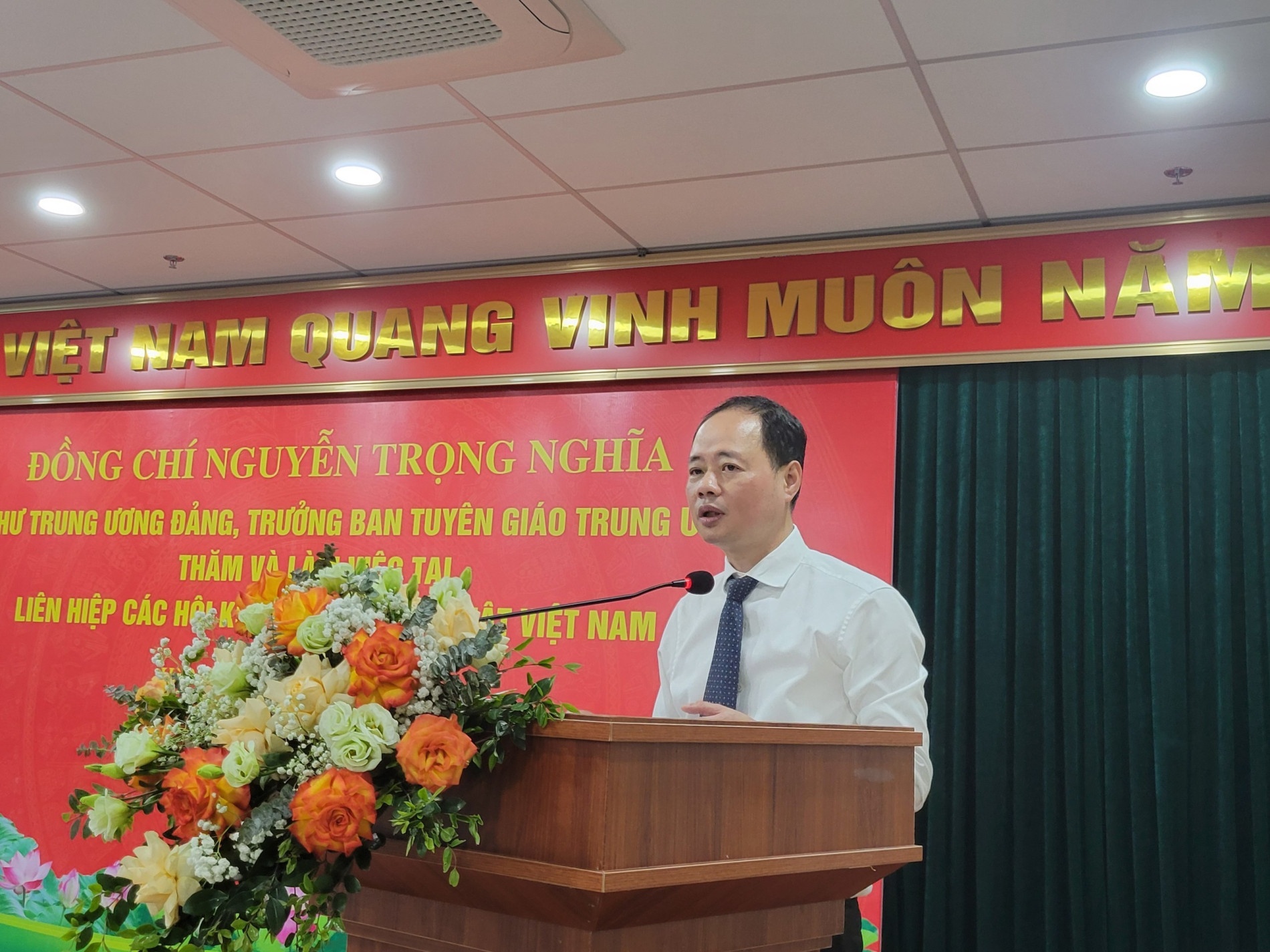 Thứ trưởng Bộ KH&CN Trần Hồng Thái phát biểu