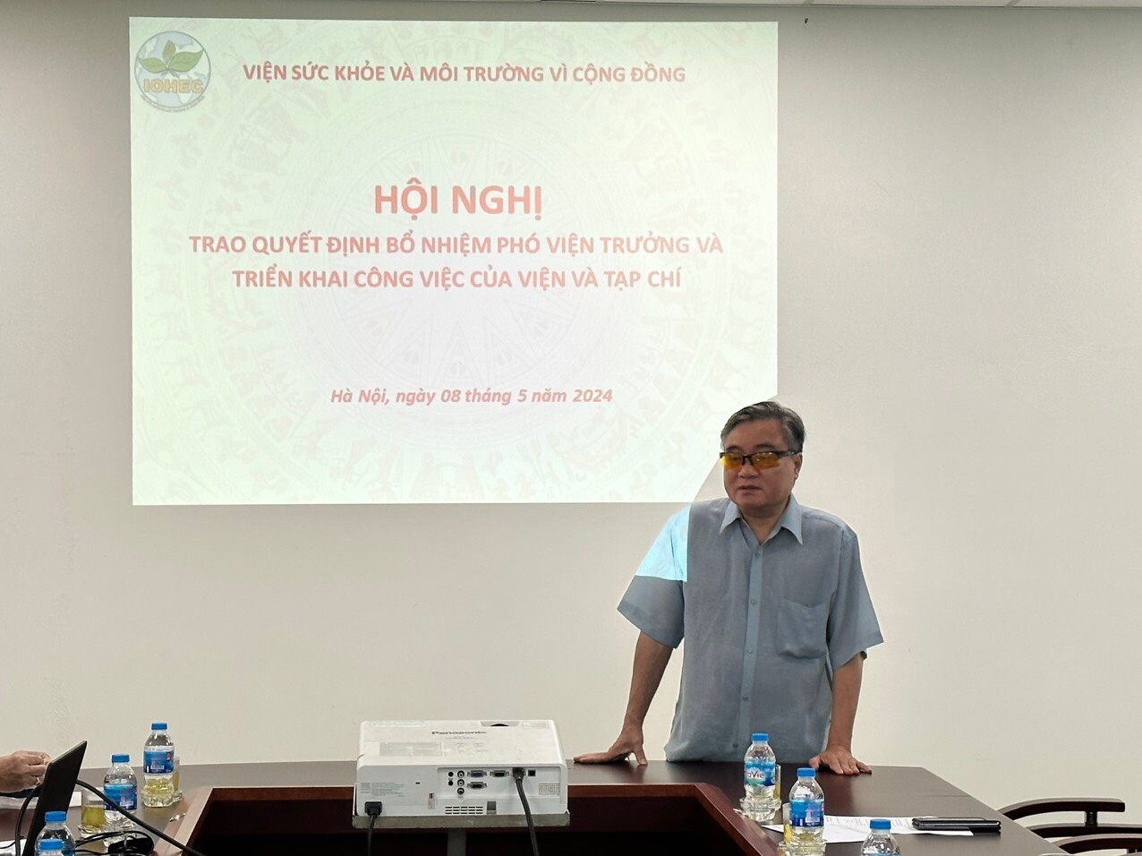 PGS.TS Phạm Quang Thao-Bí thư Đảng ủy, Phó Chủ tịch Liên hiệp các hội KHKT VIệt Nam phát biểu tại buổi lễ PGS.TS Phạm Quang Thao-Bí thư Đảng ủy, Phó Chủ tịch Liên hiệp các hội KHKT VIệt Nam phát biểu tại buổi lễ