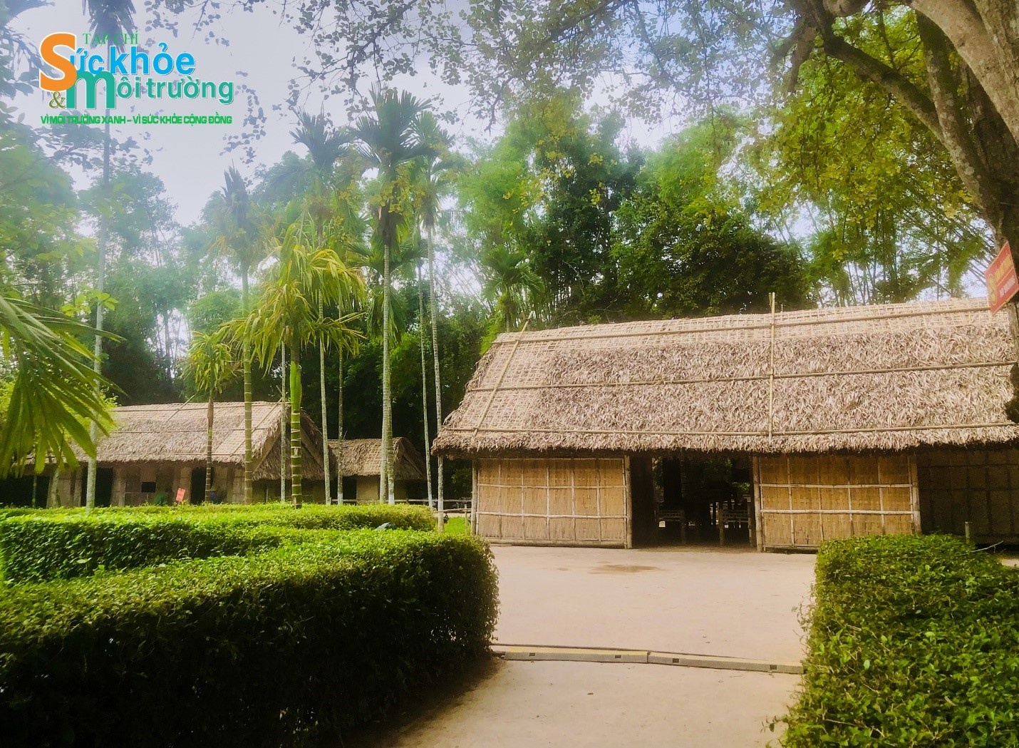 Ngôi nhà tranh Hoàng Trù nới được chọn làm đầu cầu tại Nghệ An