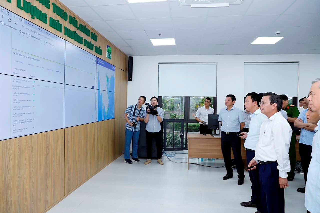 Khánh thành Trung tâm tích hợp, xử lý thông tin môi trường