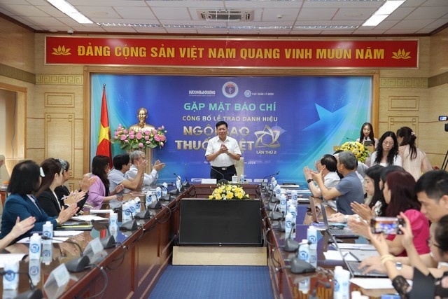 68 sản phẩm thuốc của 18 doanh nghiệp được trao danh hiệu “Ngôi sao thuốc Việt”