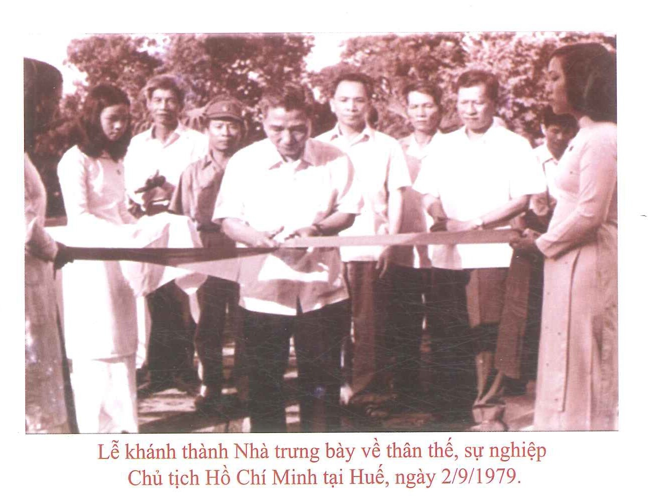 Hình tư liệu tại Bảo tàng Hồ Chí Minh Thừa Thiên Huế