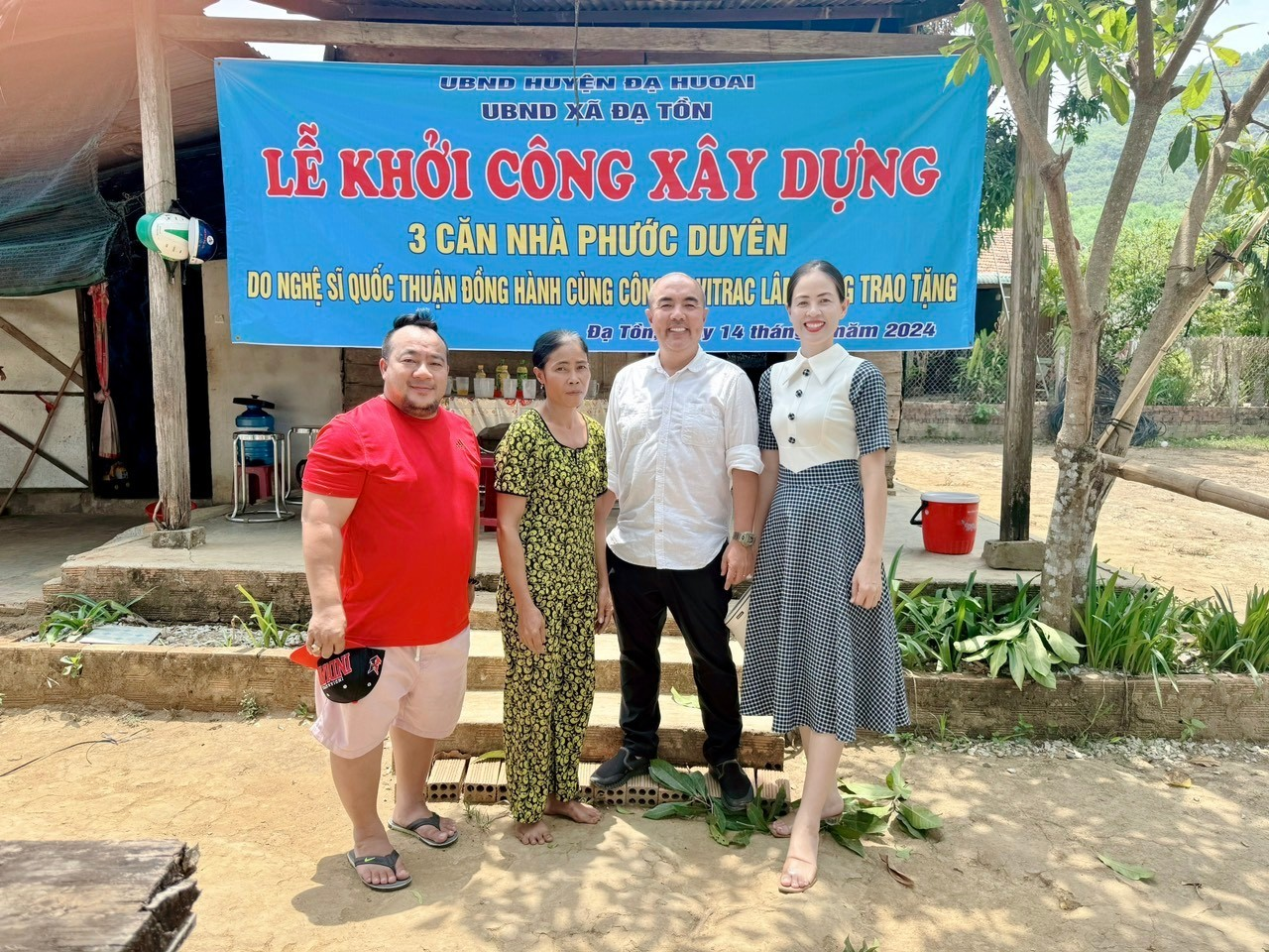 3 hộ nghèo ở huyện Đạ Huoai - tỉnh Lâm Đồng được hỗ trợ xây nhà 3 hộ nghèo ở huyện Đạ Huoai - tỉnh Lâm Đồng được hỗ trợ xây nhà