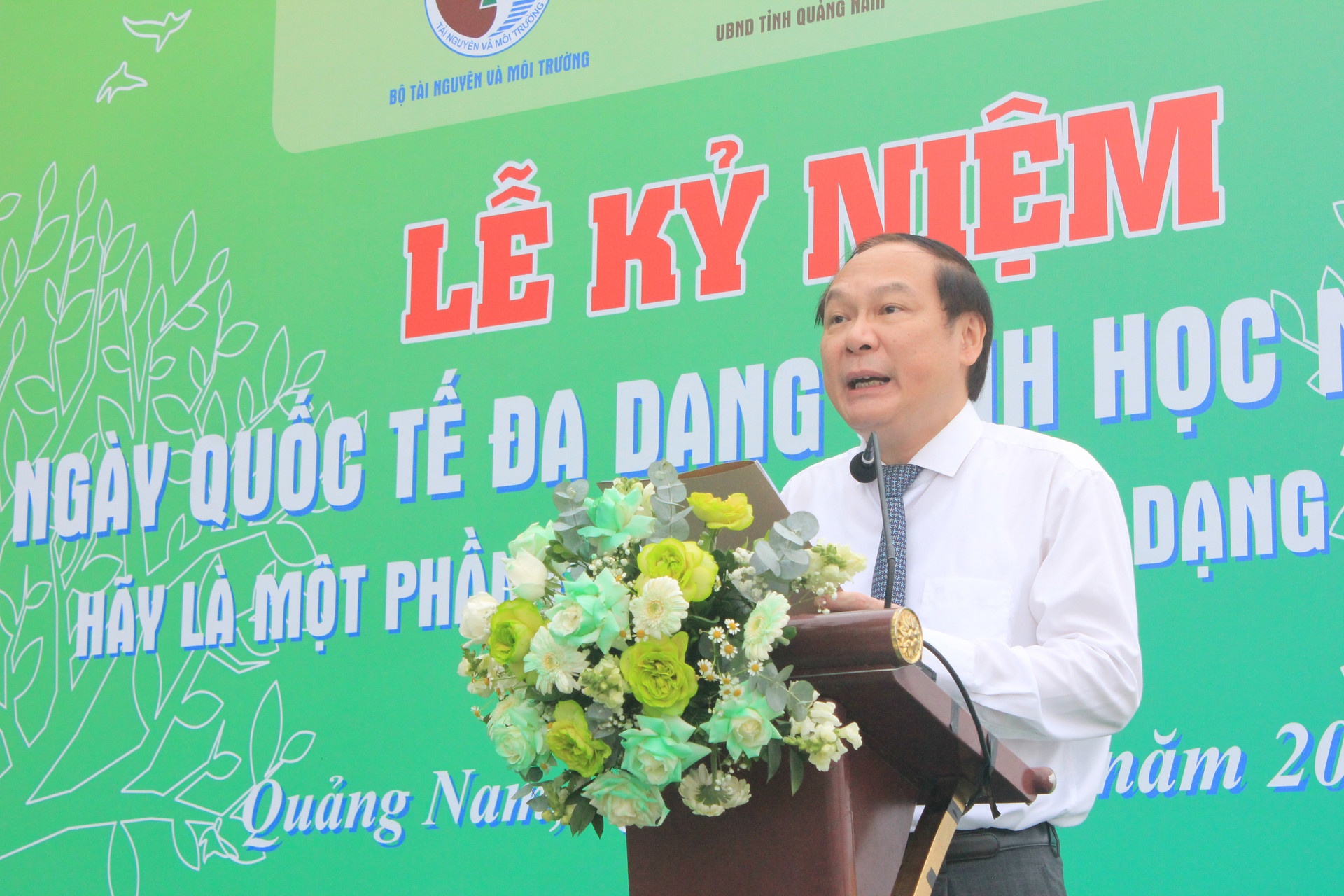 Thứ trưởng Bộ TN&MT Lê Công Thành phát biểu khai mạc và truyền thông điệp của lãnh đạo Bộ TN&MT về Ngày Quốc tế Đa dạng sinh học năm 2024 Thứ trưởng Bộ TN&MT Lê Công Thành phát biểu khai mạc và truyền thông điệp của lãnh đạo Bộ TN&MT về Ngày Quốc tế Đa dạng sinh học năm 2024
