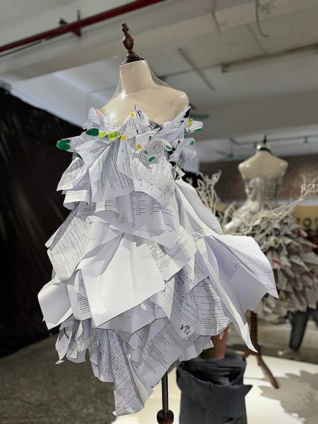 Thi thiết kế thời trang tái chế, nâng cao nhận thức bảo vệ môi trường