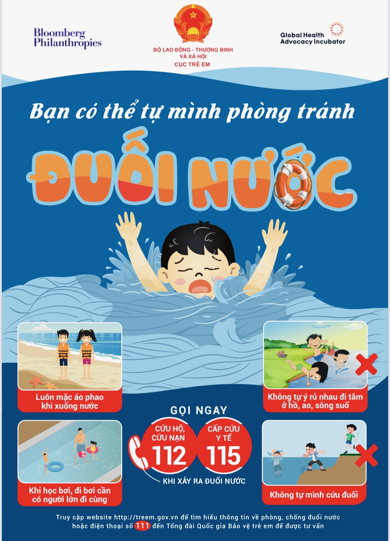 Những tai nạn đuối nước ở trẻ em trong mùa hè: cảnh báo và cách phòng tránh