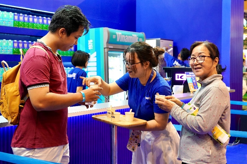 Vinamilk tạo nhiều dấu ấn tại triển lãm quốc tế ngành sữa 2024