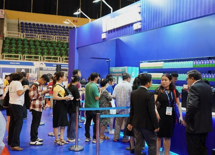 Vinamilk tạo nhiều dấu ấn tại triển lãm quốc tế ngành sữa 2024