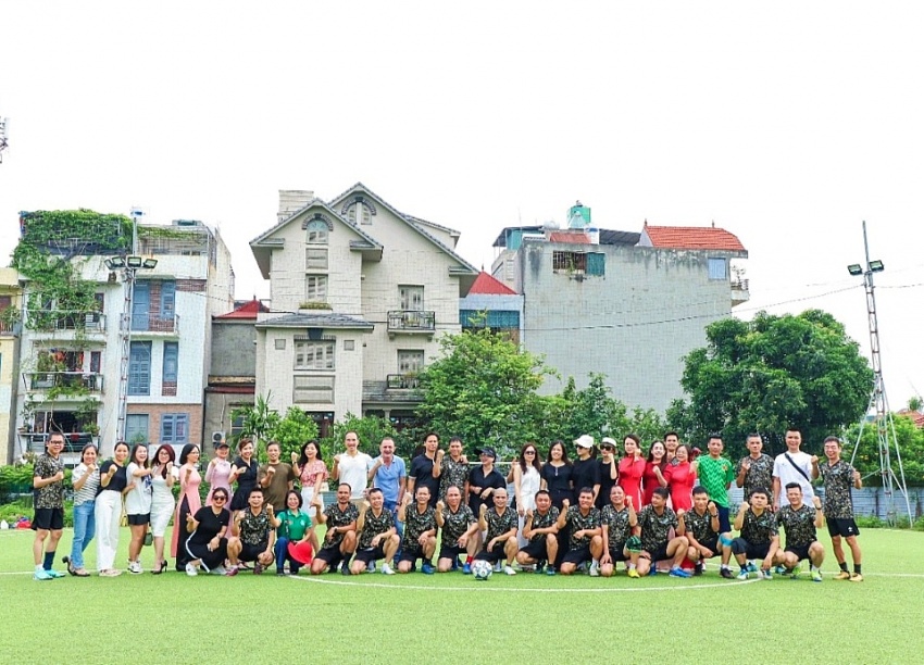 Ciputra Hà Nội giao lưu bóng đá chào mừng ngày báo chí cách mạng Việt Nam Ciputra Hà Nội giao lưu bóng đá chào mừng ngày báo chí cách mạng Việt Nam