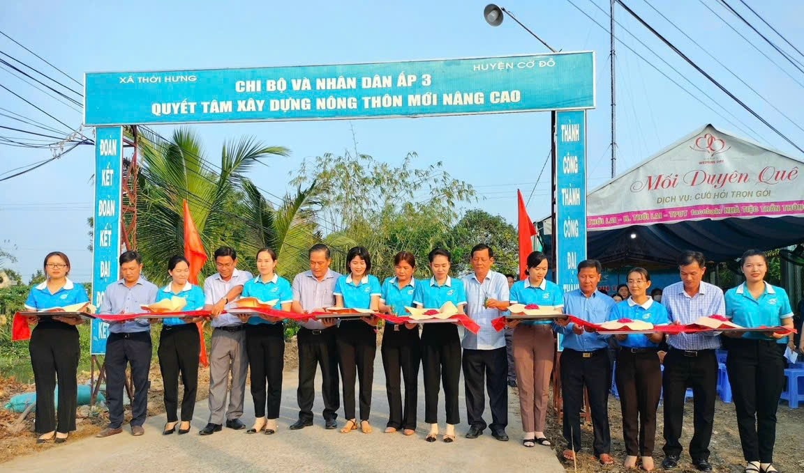 Xây dựng nông thôn mới - cách làm từ Cờ Đỏ Xây dựng nông thôn mới - cách làm từ Cờ Đỏ