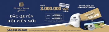 san gon golden sands golf resort tai hue uu dai dac biet chao don nhung hoi vien dau tien