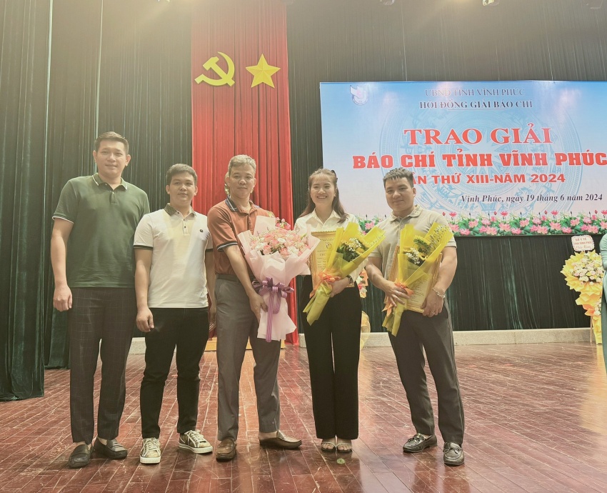 Vĩnh Phúc: Trao giải Báo chí tỉnh lần thứ XIII năm 2024 Vĩnh Phúc: Trao giải Báo chí tỉnh lần thứ XIII năm 2024