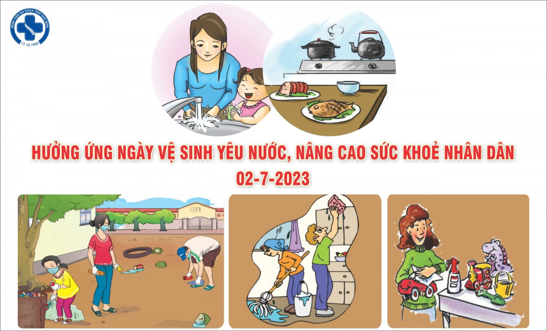 Hưởng ứng Ngày vệ sinh yêu nước 2 tháng 7 Hưởng ứng Ngày vệ sinh yêu nước 2 tháng 7