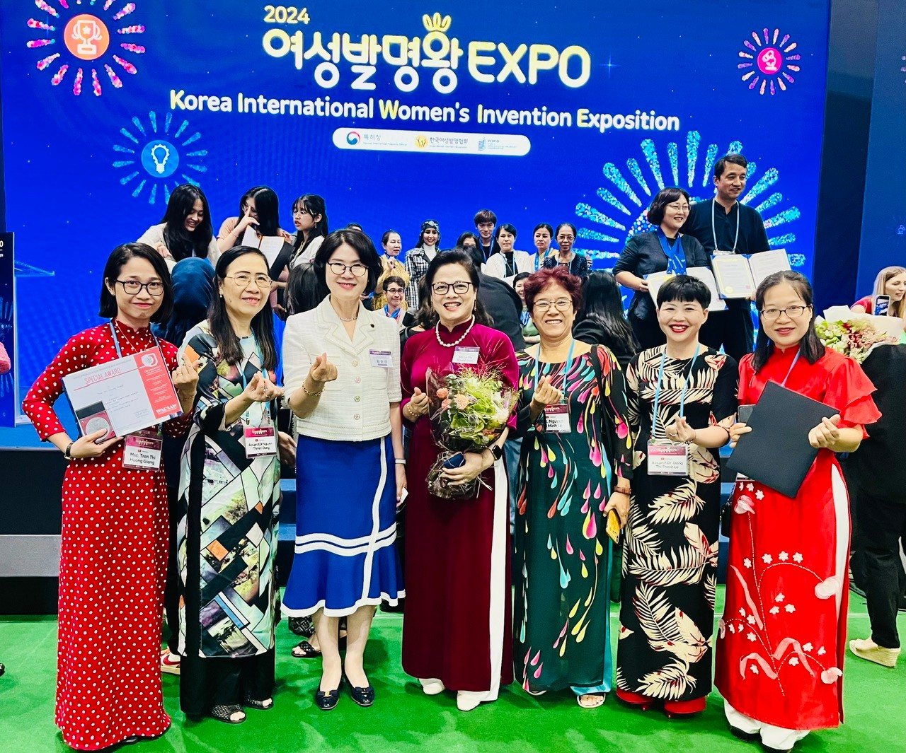 Triển lãm Quốc tế về Sáng chế của phụ nữ (KIWIE 2024) tại Hàn Quốc: Tài sản trí tuệ của nữ sáng chế Việt Nam tỏa sáng