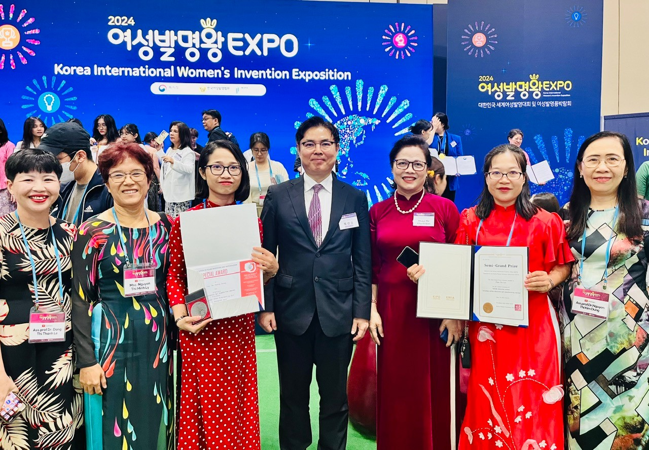 Triển lãm Quốc tế về Sáng chế của phụ nữ (KIWIE 2024) tại Hàn Quốc: Tài sản trí tuệ của nữ sáng chế Việt Nam tỏa sáng
