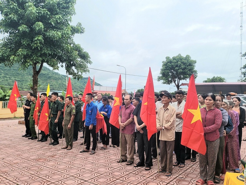 Bộ đội Biên phòng và nhân dân phát động hưởng ứng “Ngày toàn dân phòng, chống ma túy - 26/6”