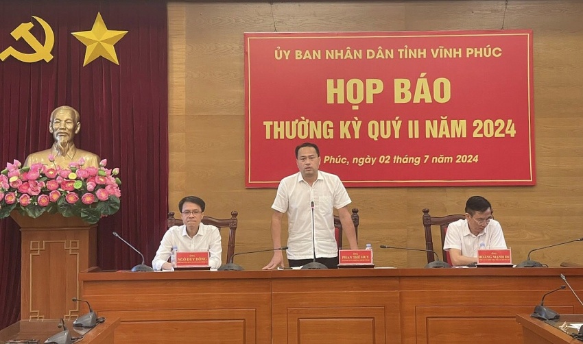 UBND tỉnh Vĩnh Phúc họp báo thường kỳ quý II, 2024: Nhiều vấn đề dư luận quan tâm UBND tỉnh Vĩnh Phúc họp báo thường kỳ quý II, 2024: Nhiều vấn đề dư luận quan tâm