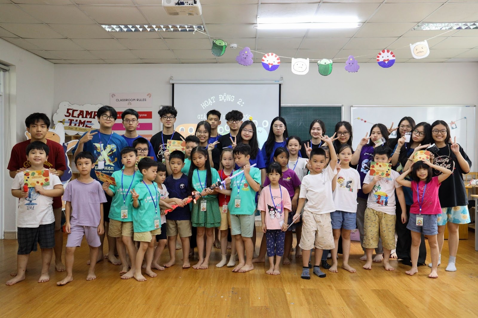 Science Camp thu hút hàng trăm em học sinh mỗi mùa