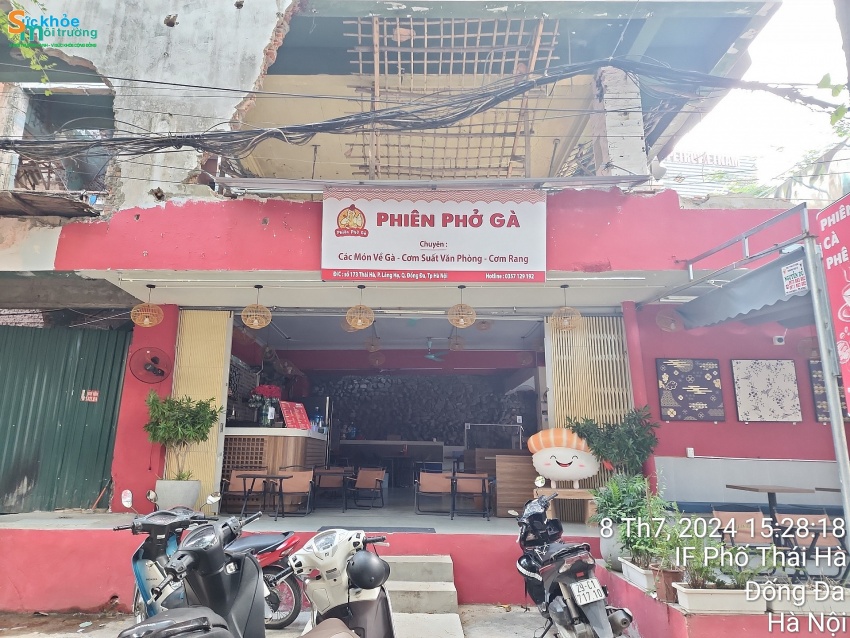 Bất chấp lệnh đình chỉ nhà hàng 173 Thái Hà “mở chui” đón khách Bất chấp lệnh đình chỉ nhà hàng 173 Thái Hà “mở chui” đón khách