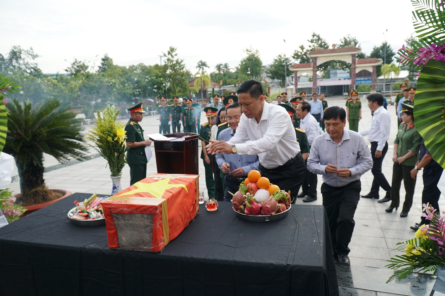 Cần Thơ tổ chức Lễ truy điệu, án táng hài cốt liệt sĩ