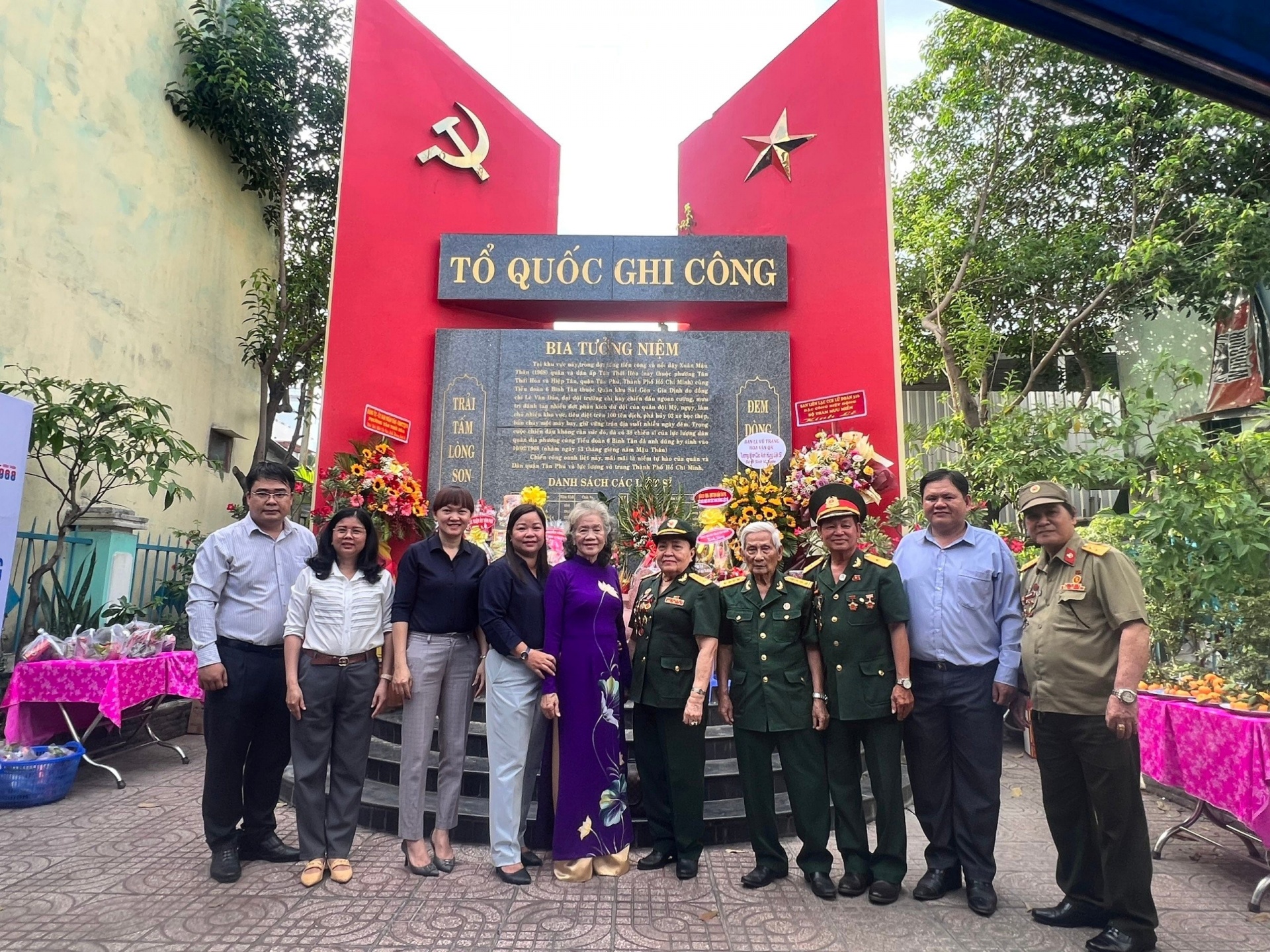 Phường Tân Thới Hòa, Quận Tân Phú, TP.HCM: Kêu gọi cung cấp thông tin của liệt sĩ để đề xuất ghi tên vào Bia tưởng niệm