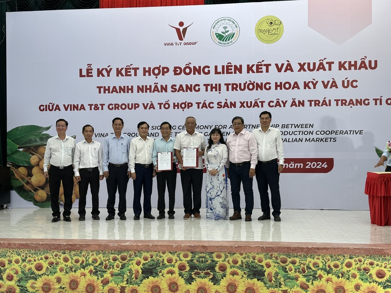 Cần Thơ xuất khẩu lô thanh nhãn sang thị trường Hoa kỳ và Australia