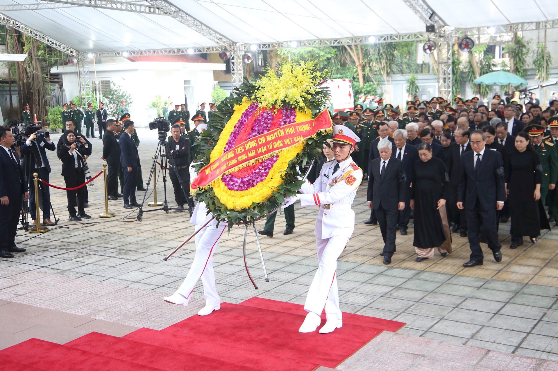 TỔNG THUẬT: LỄ QUỐC TANG TỔNG BÍ THƯ NGUYỄN PHÚ TRỌNG