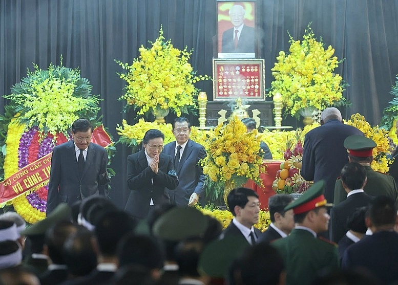 TỔNG THUẬT: LỄ TRUY ĐIỆU VÀ LỄ AN TÁNG TỔNG BÍ THƯ NGUYỄN PHÚ TRỌNG