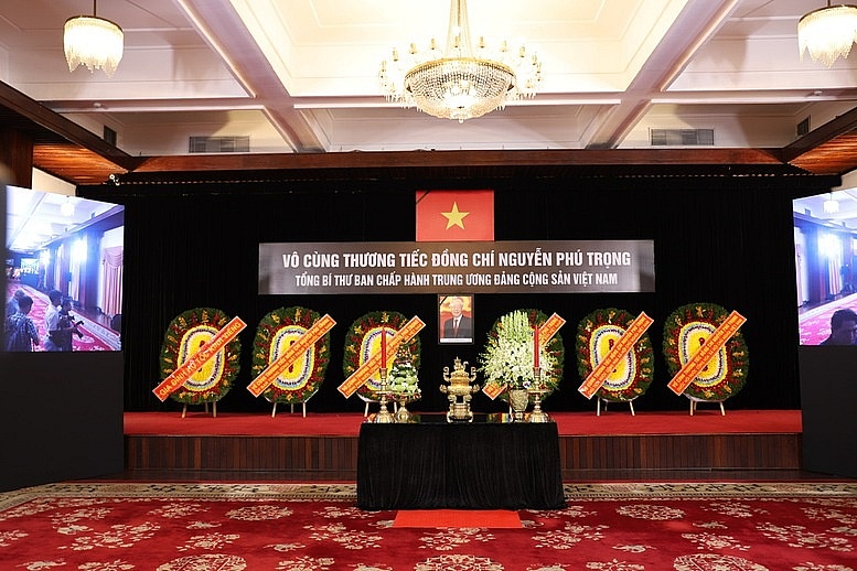 TỔNG THUẬT: LỄ TRUY ĐIỆU VÀ LỄ AN TÁNG TỔNG BÍ THƯ NGUYỄN PHÚ TRỌNG