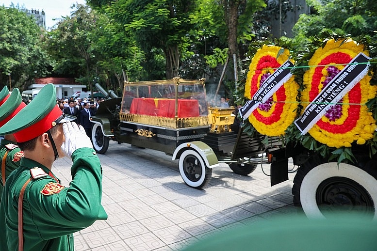 TỔNG THUẬT: LỄ TRUY ĐIỆU VÀ LỄ AN TÁNG TỔNG BÍ THƯ NGUYỄN PHÚ TRỌNG
