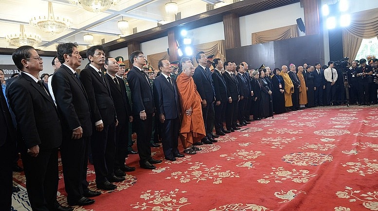 TỔNG THUẬT: LỄ TRUY ĐIỆU VÀ LỄ AN TÁNG TỔNG BÍ THƯ NGUYỄN PHÚ TRỌNG