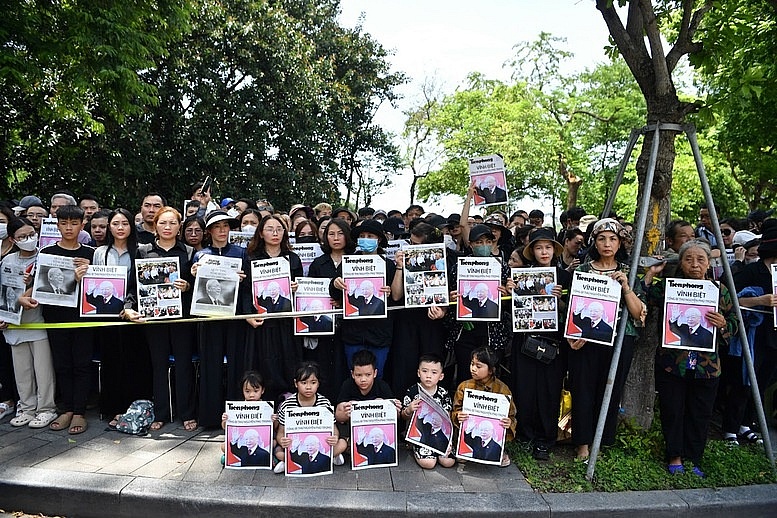 TỔNG THUẬT: LỄ TRUY ĐIỆU VÀ LỄ AN TÁNG TỔNG BÍ THƯ NGUYỄN PHÚ TRỌNG