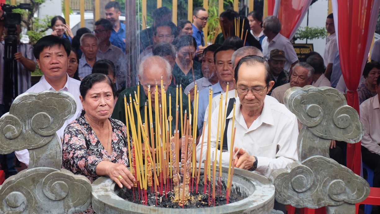 Lễ giỗ tập thể tri ân các Anh hùng liệt sĩ tại Cần Thơ