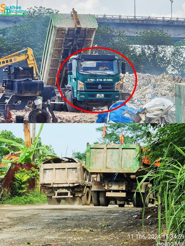 Bãi tập kết phế thải hoạt động “chui”, trách nhiệm thuộc về ai? Bãi tập kết phế thải hoạt động “chui”, trách nhiệm thuộc về ai?