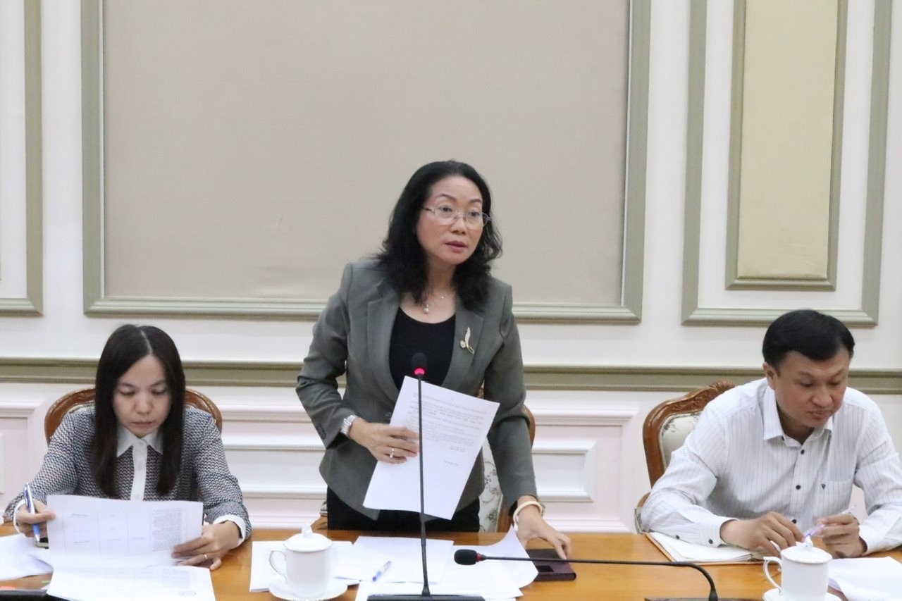 Bà Nguyễn Thị Thanh Mỹ, Phó Giám đốc Sở TN&MT TP.HCM. Bà Nguyễn Thị Thanh Mỹ, Phó Giám đốc Sở TN&MT TP.HCM.