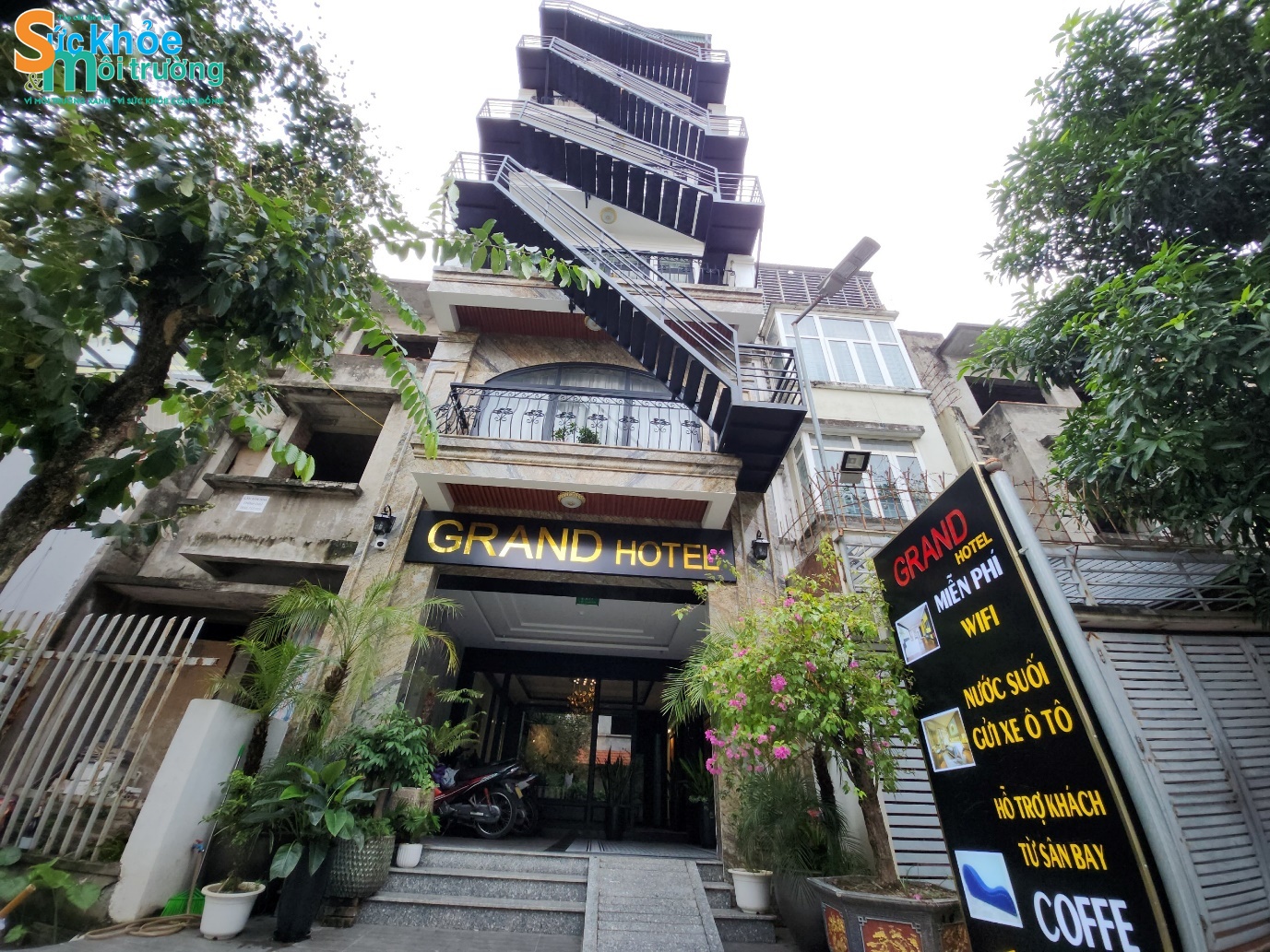 Căn liền kề số 46 LK27 được chuyển đổi mục đích sang làm khách sạn với thiết kế “độc đáo”.