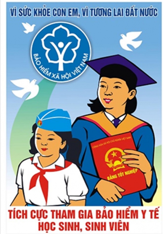 Lai Châu: 99% học sinh, sinh viên tham gia BHYT