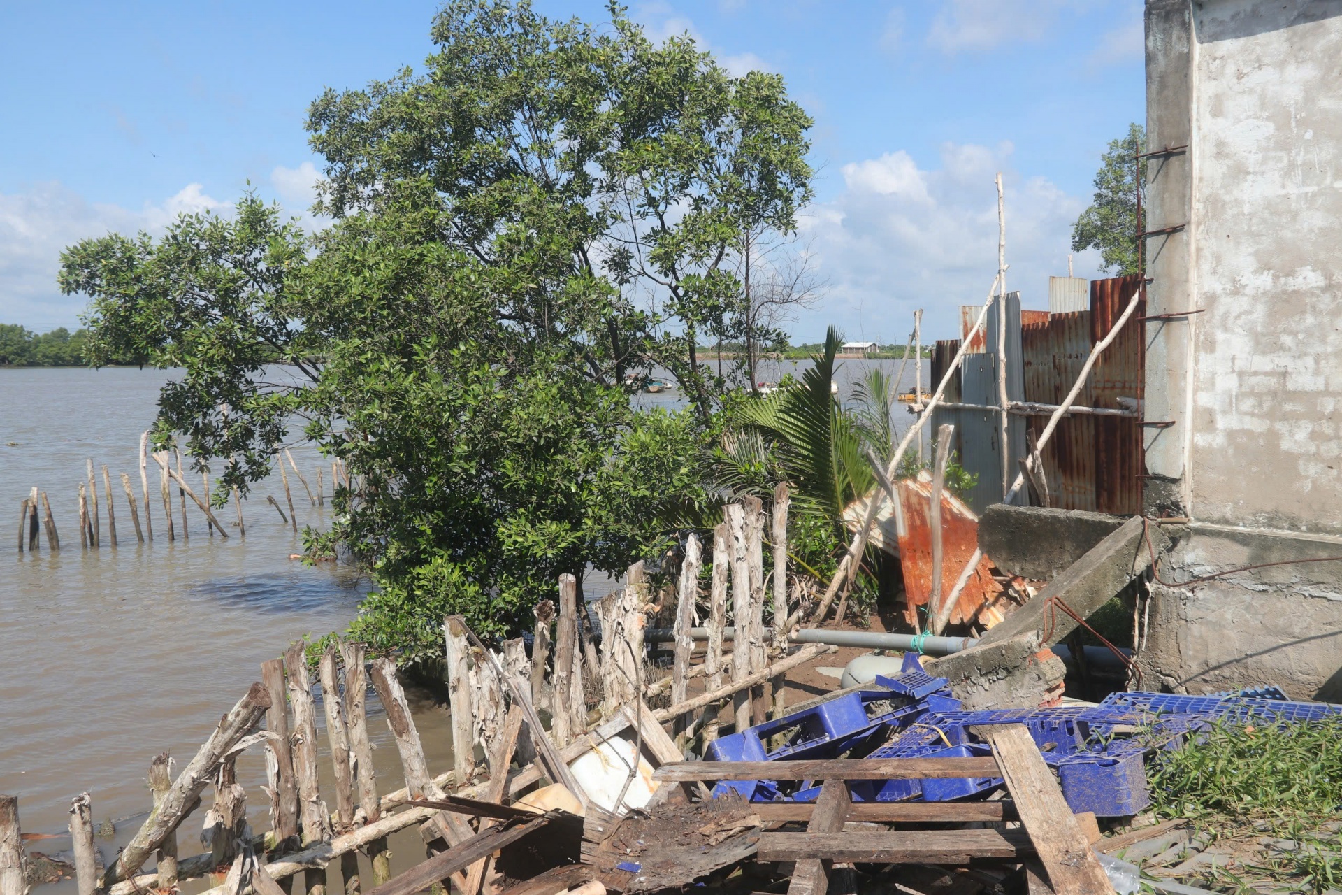 Bạc Liêu: Xảy ra 38 vụ sạt lở từ năm 2015 đến nay