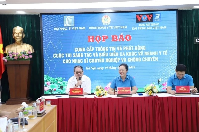 Phát động cuộc thi sáng tác và biểu diễn ca khúc về ngành Y Phát động cuộc thi sáng tác và biểu diễn ca khúc về ngành Y