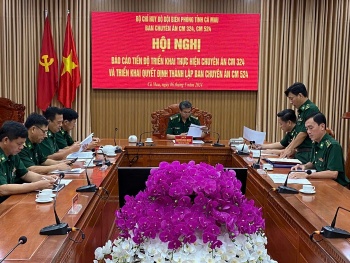bo doi bien phong ca mau ban giao ho so vu an to chuc moi gioi cho nguoi khac xuat canh nhap canh