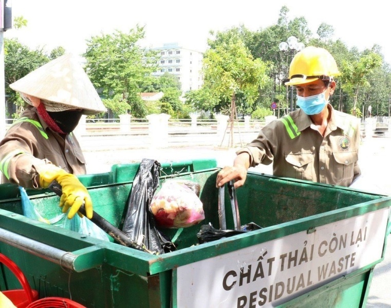 Nhân rộng mô hình thí điểm phân loại rác thải tại nguồn ở TP. Tân An, tỉnh Long An