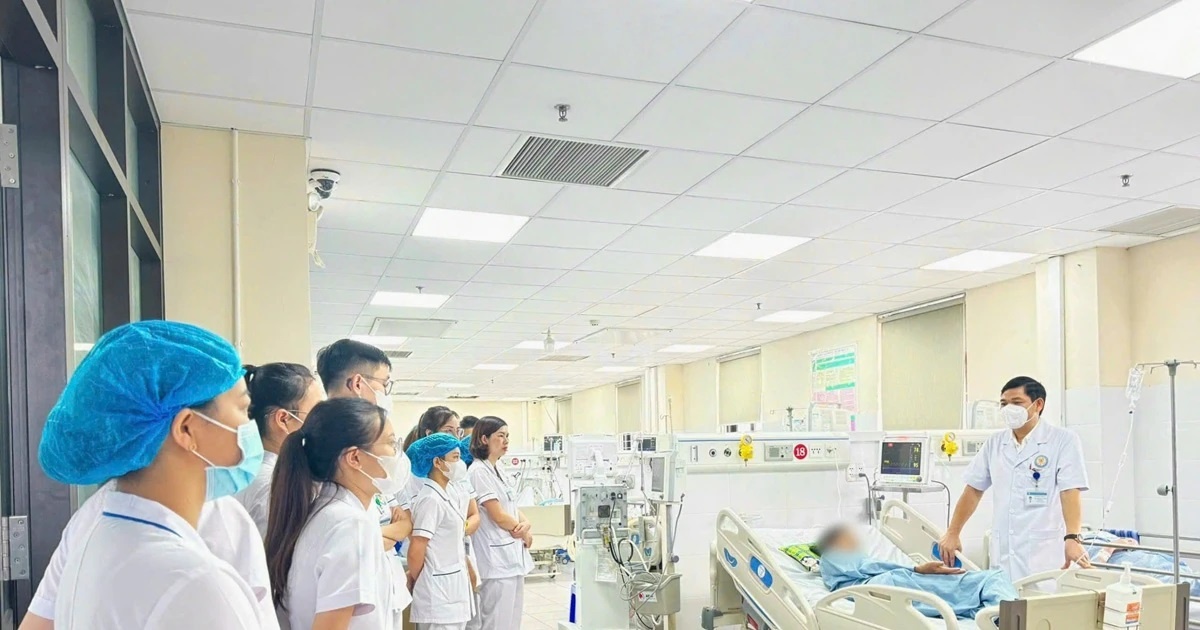 Hai ca mắc bệnh Whitmore nặng tại Hòa Bình đang được điều trị