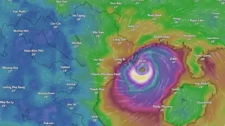 Suốt một tuần “ăn ngủ cùng siêu bão Yagi”