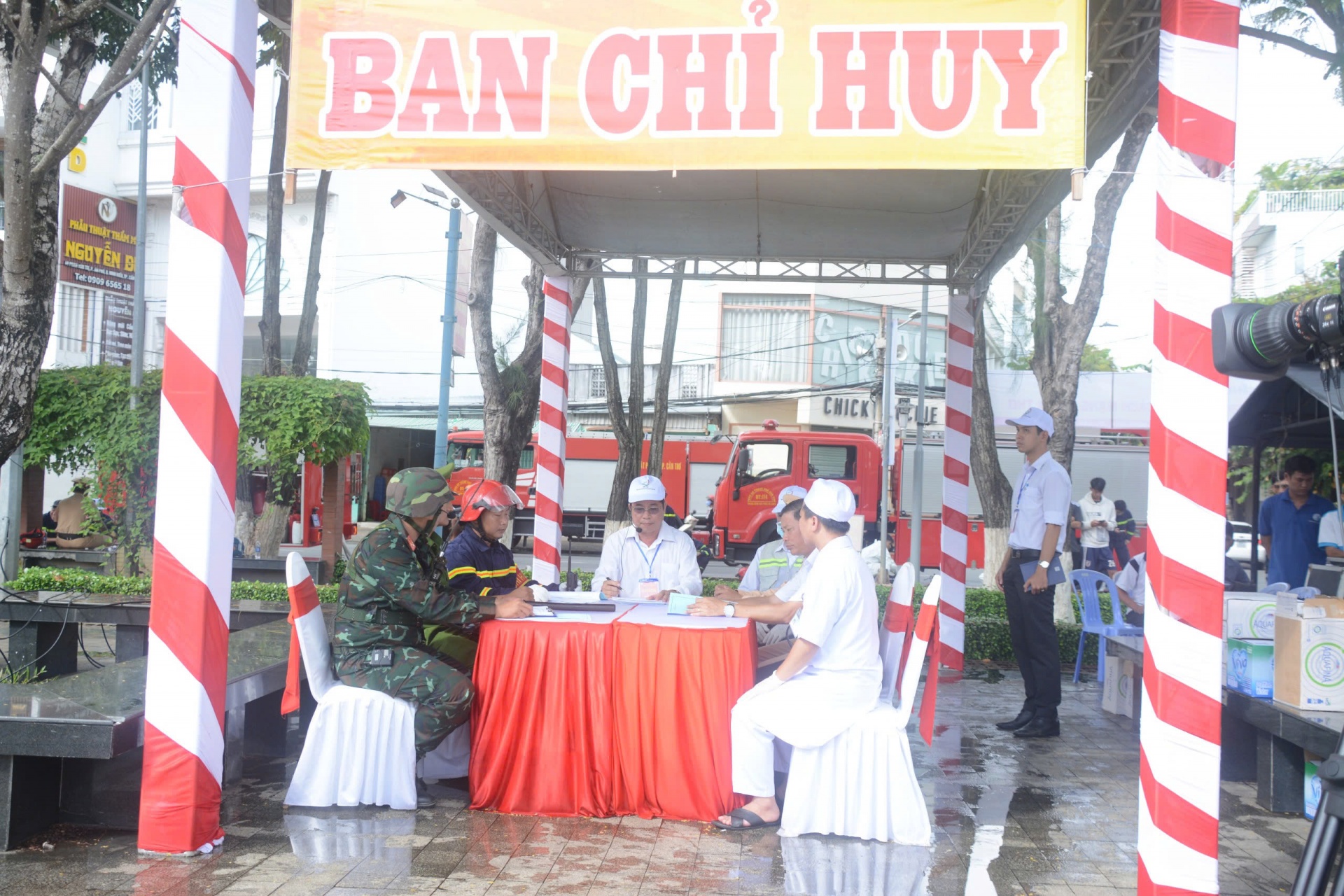 Cần Thơ diễn tập ứng phó sự cố bức xạ và hạt nhân